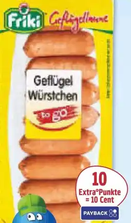 Netto Marken-Discount Friki Geflügel Würstchen to go Angebot