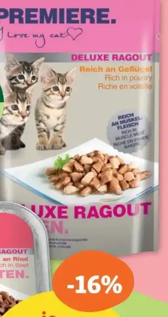 Fressnapf Premiere Tierbedarf Katzen-Nassnahrung Angebot