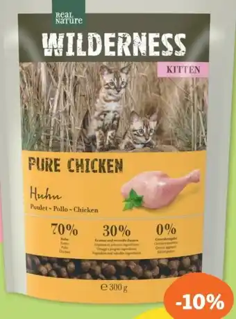 Fressnapf Real Nature Wilderness Adult Pure Chicken Angebot