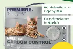 Fressnapf Premiere Tierbedarf Multi-Cat Carbon Control Angebot