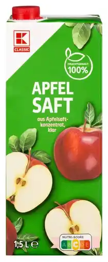 Kaufland K-Classic Apfelsaft Angebot