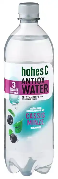 Kaufland Hohes C Antiox Water Cassis Minze Angebot