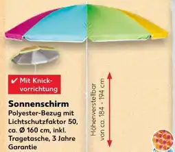 Kaufland Countryside Sonnenschirm Angebot