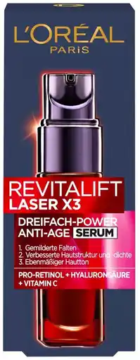 Kaufland L'Oréal Paris Revitalift Laser X3 Hoch-Konzentriertes Anti-Age Serum Angebot