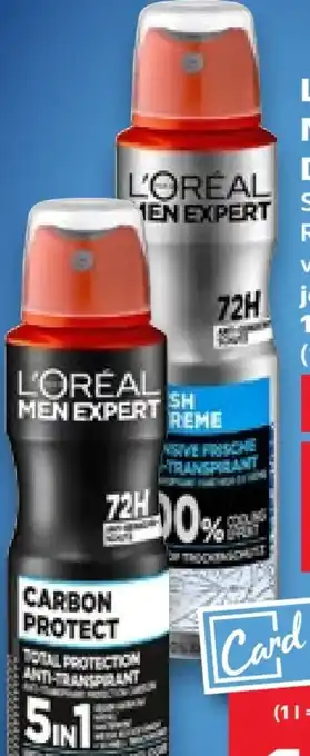 Kaufland L'Oréal Paris Men Expert Deodorant Angebot