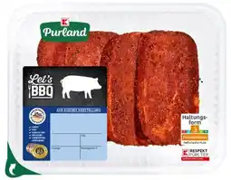 Kaufland K-Purland Schweinerückensteak Texas Style Angebot