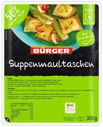 Kaufland Bürger Suppenmaultaschen Angebot