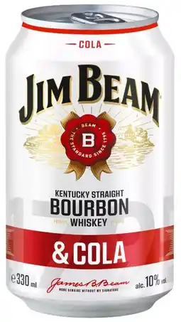 Kaufland Jim Beam Bourbon Whiskey & Cola Angebot