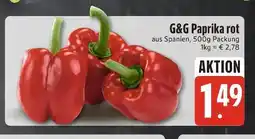 Edeka Xpress G&g paprika rot Angebot