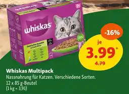 Fressnapf Whiskas whiskas multipack Angebot