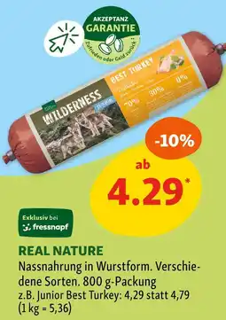 Fressnapf Real nature wilderness junior Angebot