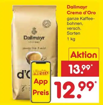 Netto Marken-Discount Dallmayr crema d’oro Angebot
