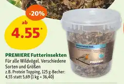 Fressnapf Premiere futterinsekten Angebot