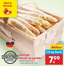 Netto Marken-Discount Spargel - keiner ist perfekt Angebot