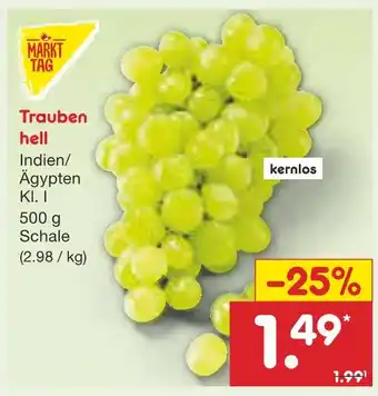 Netto Marken-Discount Markt tag trauben hell Angebot