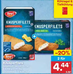 Netto Marken-Discount Sea gold knusperfilets Angebot