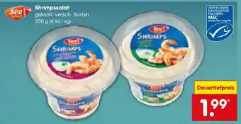 Netto Marken-Discount Shrimpssalat Angebot