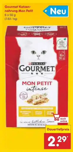 Netto Marken-Discount Gourmet katzennahrung mon petit Angebot