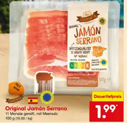 Netto Marken-Discount Cuarenta original jamón serrano Angebot