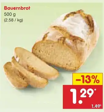 Netto Marken-Discount Bauernbrot Angebot
