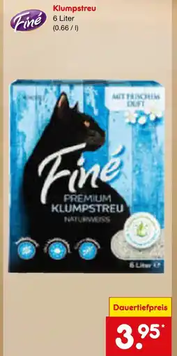 Netto Marken-Discount Finé klumpstreu Angebot