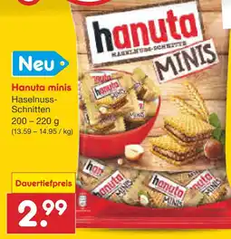 Netto Marken-Discount Hanuta minis Angebot