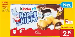 Netto Marken-Discount Kinder happy hippo Angebot