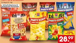 Netto Marken-Discount Xox party snackbox Angebot