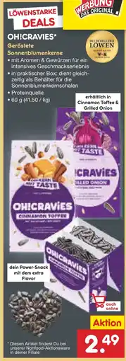 Netto Marken-Discount Oh!cravies geröstete sonnenblumenkerne Angebot