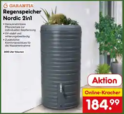 Netto Marken-Discount Garantia regenspeicher nordic 2in1 Angebot