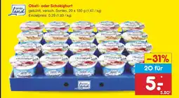 Netto Marken-Discount Gutes land obsti- oder schokighurt Angebot