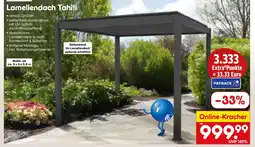 Netto Marken-Discount Lamellendach tahiti Angebot