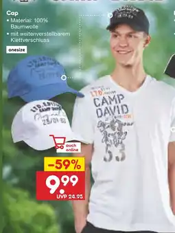 Netto Marken-Discount Camp david cap Angebot