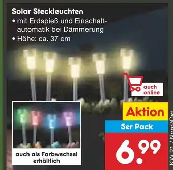 Netto Marken-Discount Solar steckleuchten Angebot