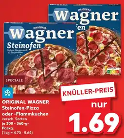 Kaufland Wagner steinofen-pizza oder -flammkuchen Angebot