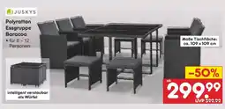 Netto Marken-Discount Juskys polyrattan essgruppe baracoa Angebot