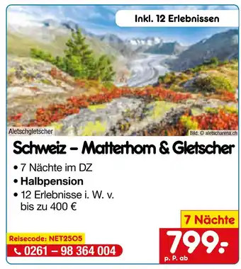 Netto Marken-Discount Aletschgletscher schweiz – matterhorn & gletscher Angebot