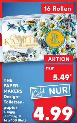 Kaufland The papermakers design-toilettenpapier Angebot