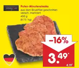 Netto Marken-Discount Puten-minutensteaks Angebot