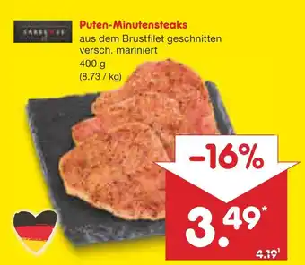 Netto Marken-Discount Puten-minutensteaks Angebot