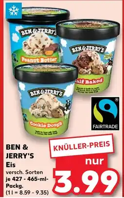 Kaufland Ben & jerry's eis Angebot