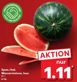 Kaufland Kaufland span./ital. wassermelone, lose Angebot