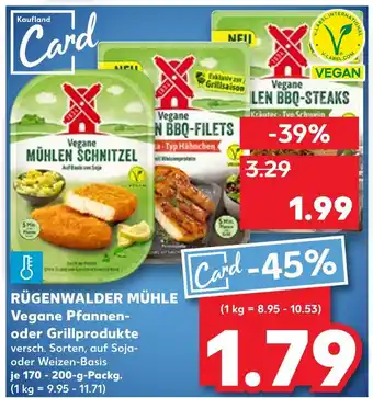 Kaufland Rügenwalder mühle vegane pfannen- oder grillprodukte Angebot