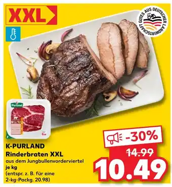 Kaufland K-purland rinderbraten xxl Angebot