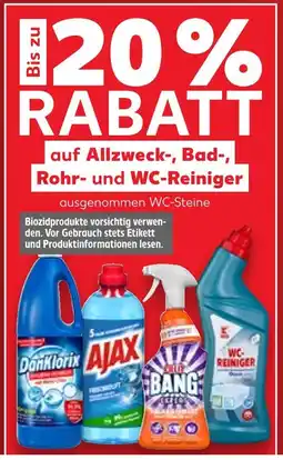 Kaufland Allzweck-, bad-, rohr- und wc-reiniger Angebot