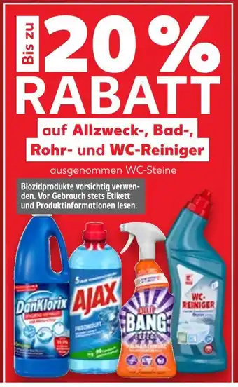 Kaufland Allzweck-, bad-, rohr- und wc-reiniger Angebot