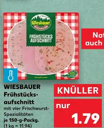 Kaufland Wiesbauer frühstücksaufschnitt Angebot