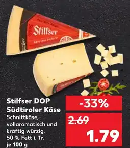 Kaufland Stilfser stilfser dop südtiroler käse Angebot