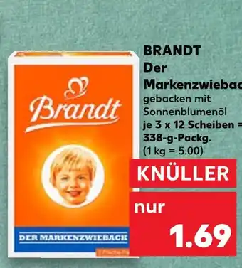 Kaufland Brandt der markenzwieback Angebot