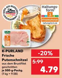 Kaufland K-purland frische putenschnitzel Angebot